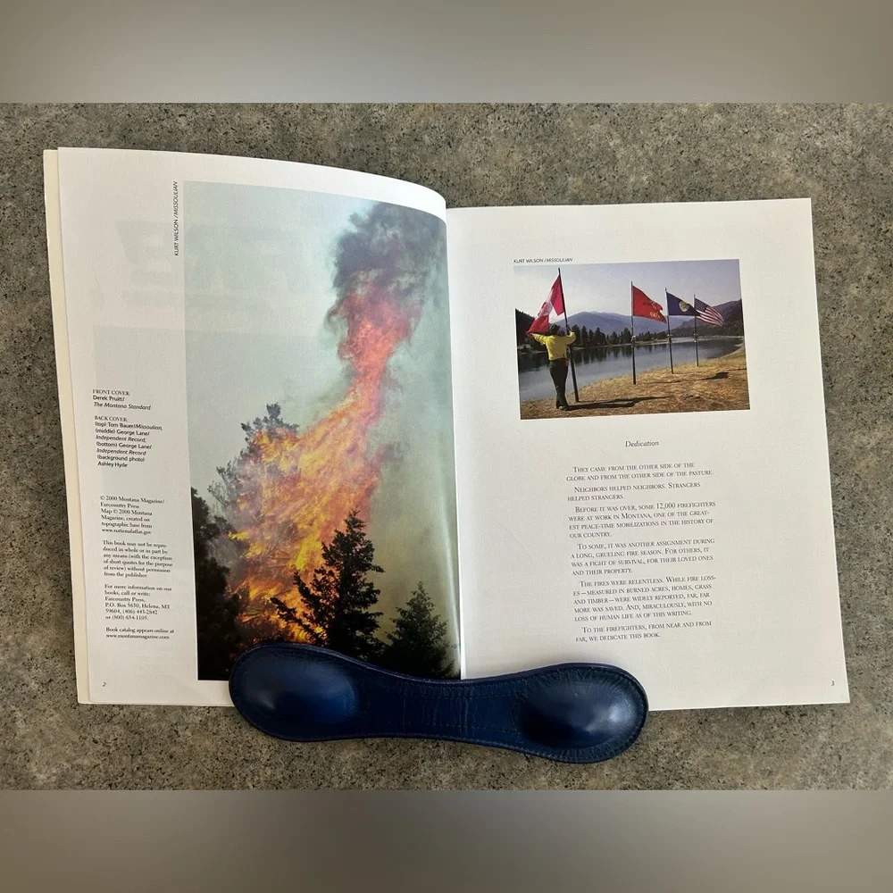 📕 Out of Print, Montana on Fire! Summer of 2000 [Michael Moore] Western Decor